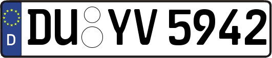 DU-YV5942