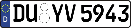 DU-YV5943