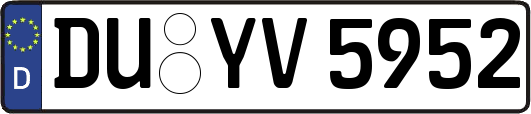 DU-YV5952
