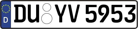DU-YV5953