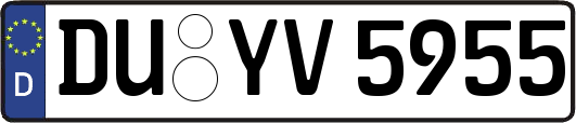 DU-YV5955