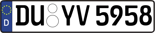 DU-YV5958
