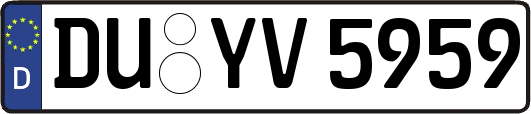 DU-YV5959