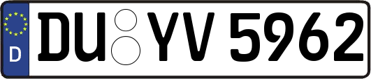DU-YV5962