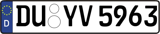 DU-YV5963