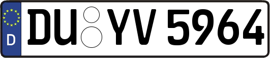 DU-YV5964