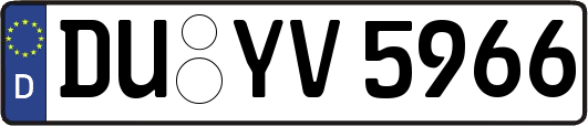 DU-YV5966