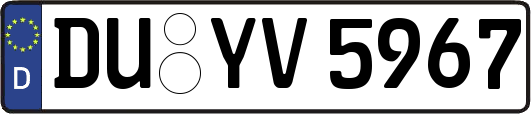 DU-YV5967