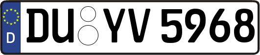 DU-YV5968