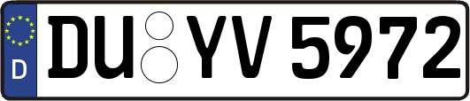 DU-YV5972