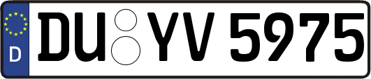 DU-YV5975