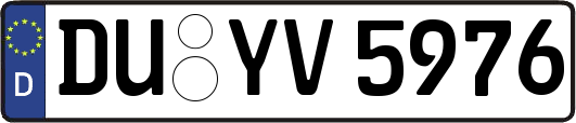 DU-YV5976
