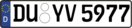 DU-YV5977