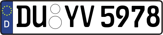 DU-YV5978