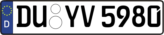 DU-YV5980