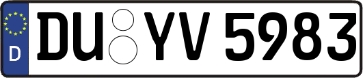 DU-YV5983