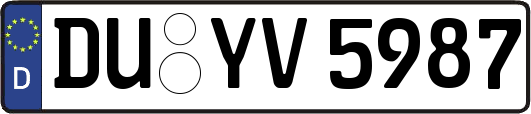DU-YV5987