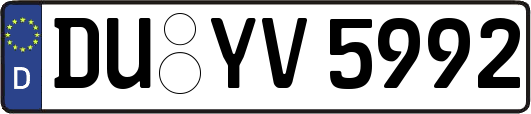 DU-YV5992