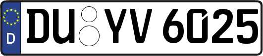 DU-YV6025