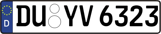 DU-YV6323