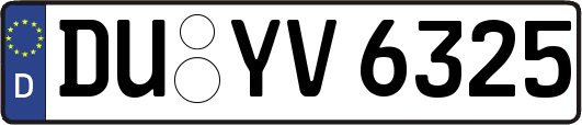 DU-YV6325