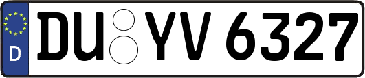DU-YV6327