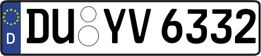DU-YV6332