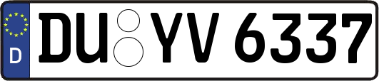 DU-YV6337