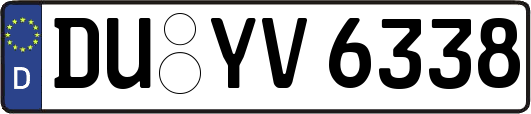 DU-YV6338
