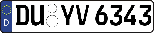 DU-YV6343