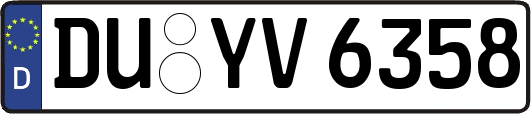 DU-YV6358
