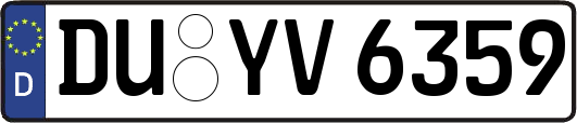 DU-YV6359