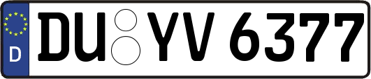 DU-YV6377