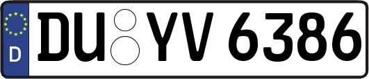 DU-YV6386