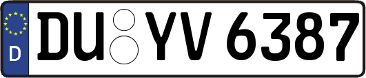 DU-YV6387