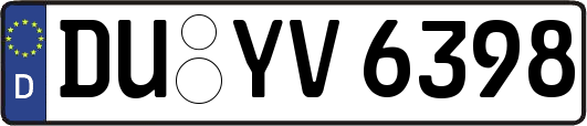 DU-YV6398