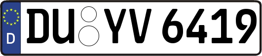 DU-YV6419