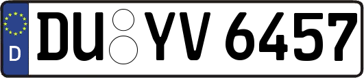 DU-YV6457