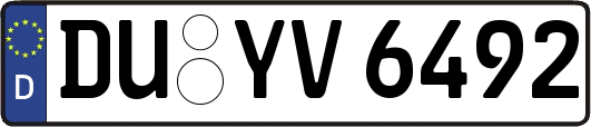 DU-YV6492