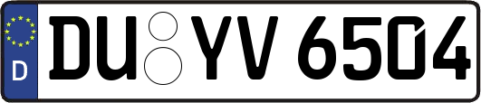 DU-YV6504