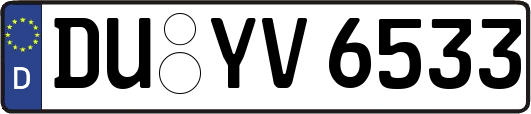 DU-YV6533