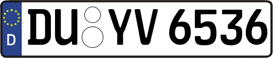 DU-YV6536
