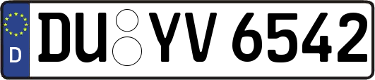 DU-YV6542