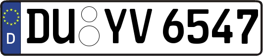 DU-YV6547