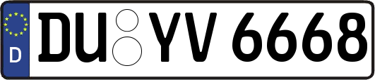 DU-YV6668