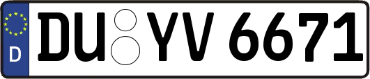 DU-YV6671