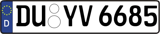 DU-YV6685