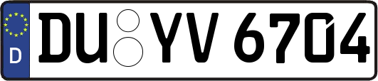 DU-YV6704