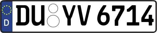 DU-YV6714