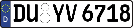 DU-YV6718